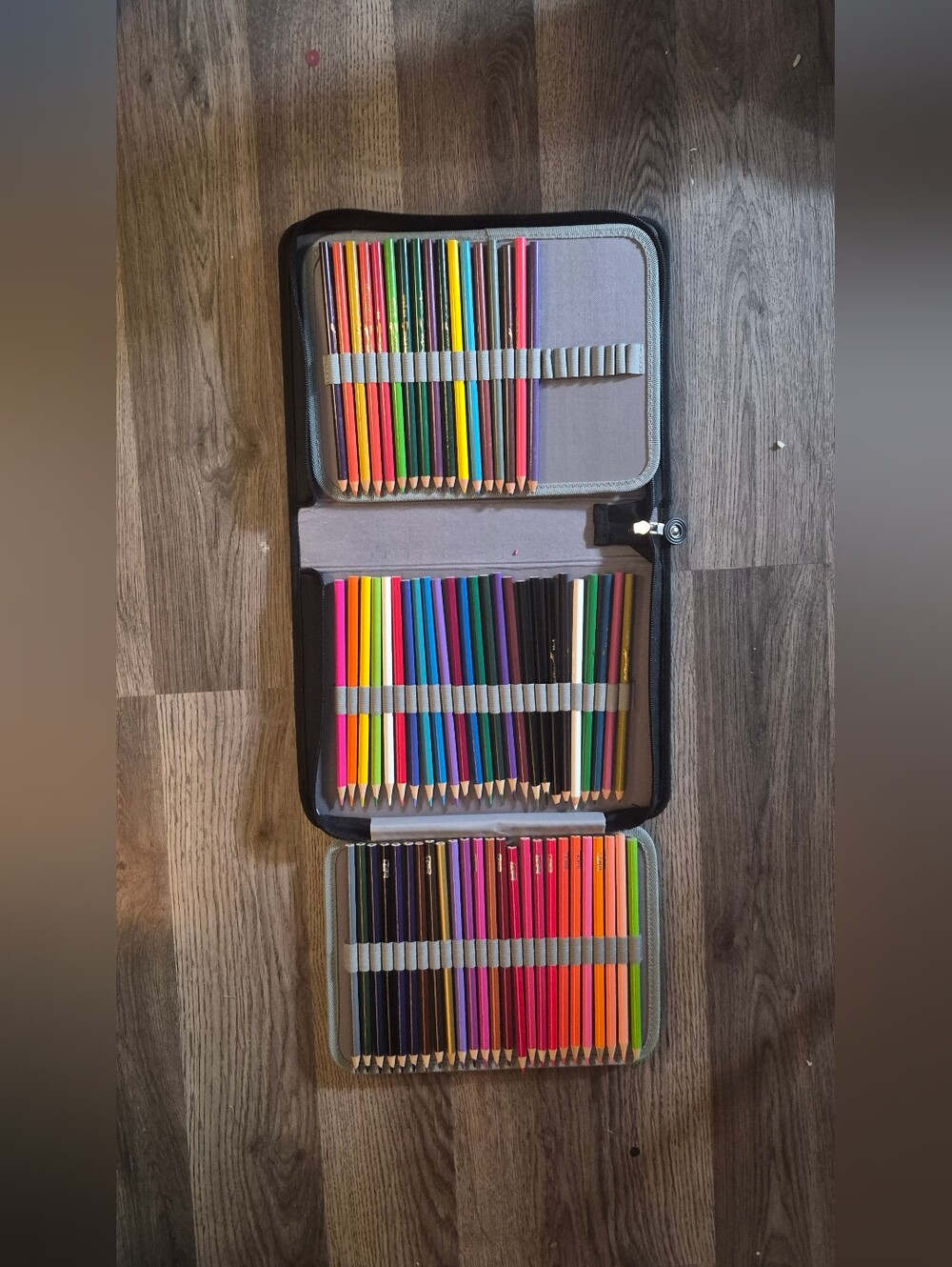 Art Pens Or Pencils Case, Extra Set Of Skin Wax Colored Pencils 12,